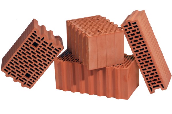 Ceramic blocks facing