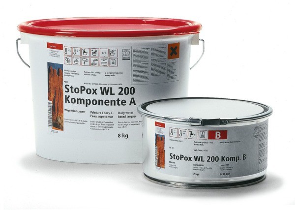 Two-component epoxy paint