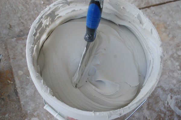 Preparation of putty mixture