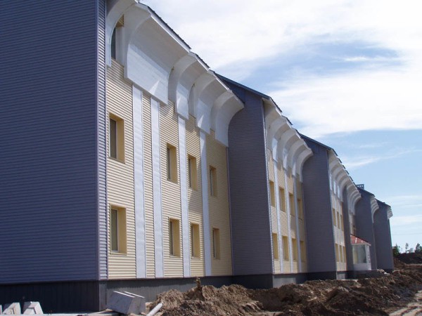 Facade cladding siding