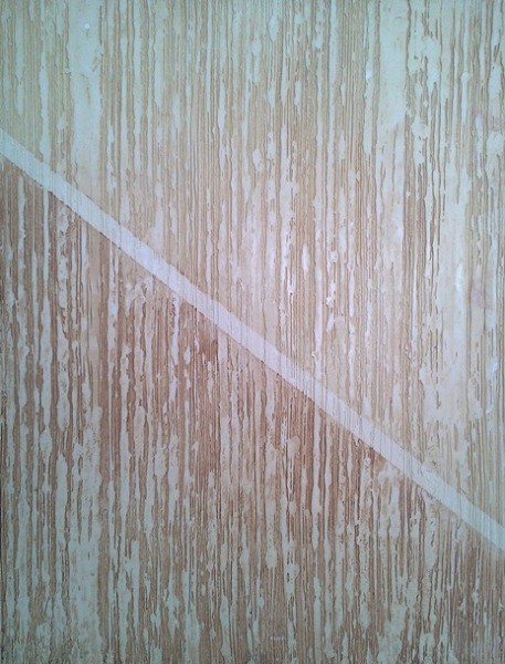 Wood textured plaster