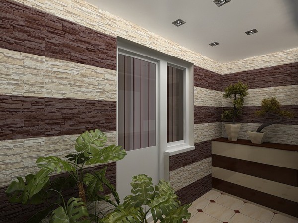 Thermal panels: stylized stone