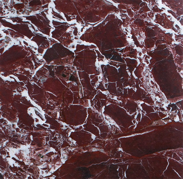 Marble streaks in contrasting color