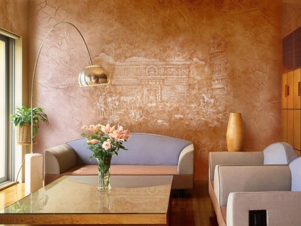 What does Venetian plaster look like?