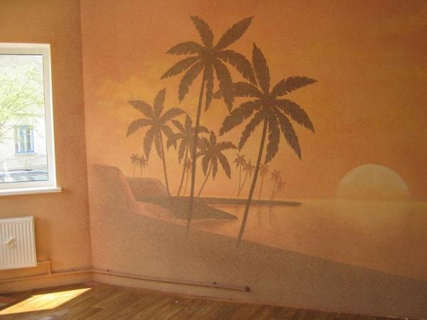 Thanks to the liquid wallpaper, you can meet the sunset every day on a tropical beach without leaving your apartment