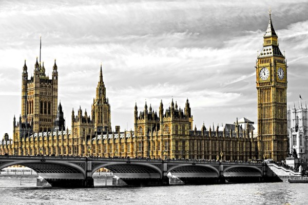 Panorama of Westminster Palace