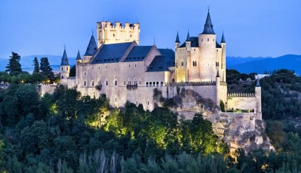 Spanish Castle Alcazar of Segovia