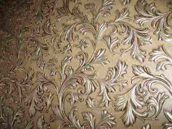 Variety of decorative plaster