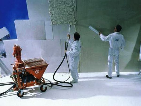 Mechanized plastering