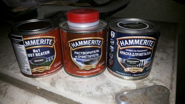 Special brand solvent for hammer enamel