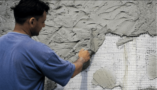 Cement-lime plaster