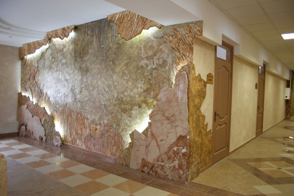 The technology of Venetian plaster