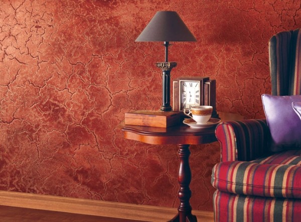 Textured decorative plaster