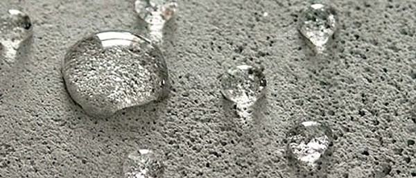 Hydrophobization of concrete surface