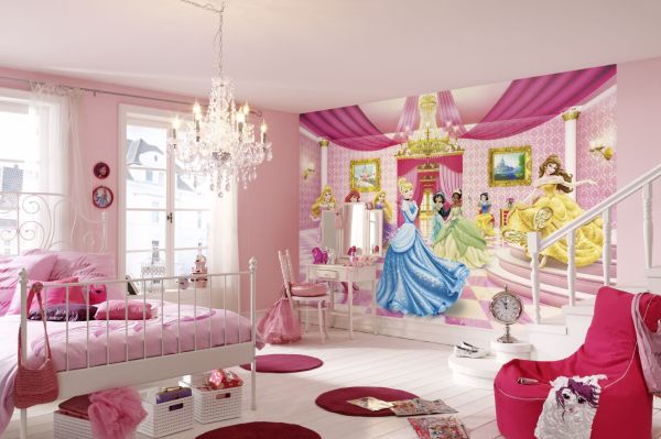 Room of a real, little princess. The dream of any girl, not depending on her age