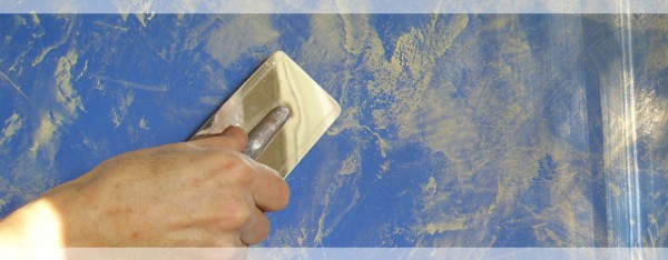 Applying Venetian Plaster