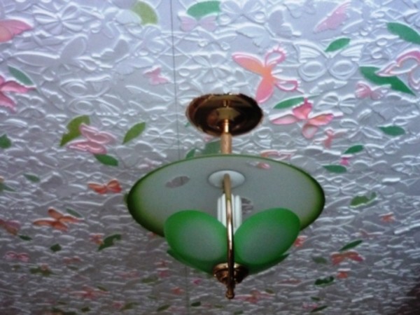 Painting the ceiling with acrylic paint