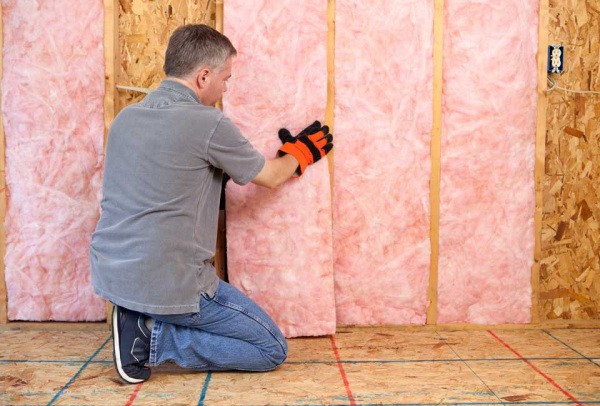 Mineral wool pink