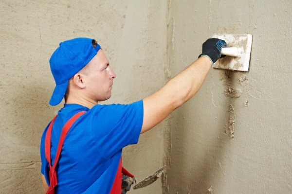 Application of “warm” plaster