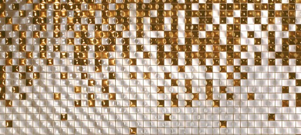 Self-adhesive mosaic for walls