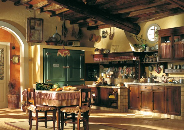 Country style interior with all its inherent elements