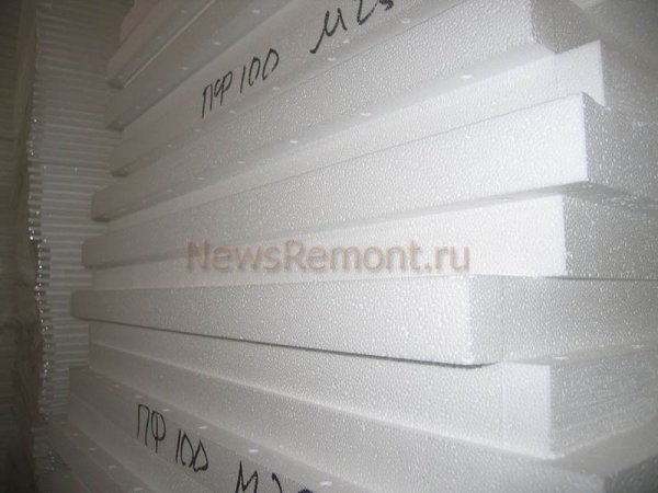 Foam boards 100 mm thick