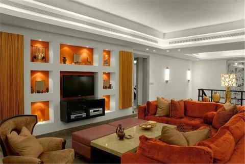 Living Room Wall Design