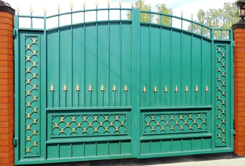 Bright color gates