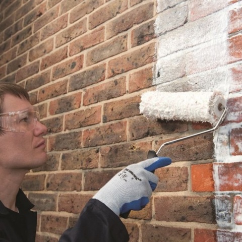 Applying paint to the brick walls of the house does not require any special skills or special equipment from you, it is easy to apply it yourself, with a roller or brush