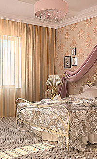 Sheer tulle for bedroom