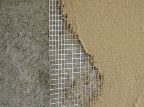 Reinforcing mesh plaster