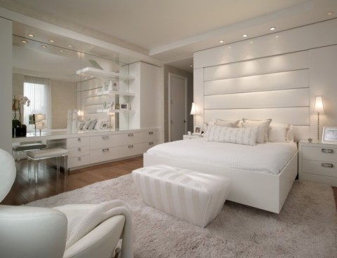 Bedroom in white