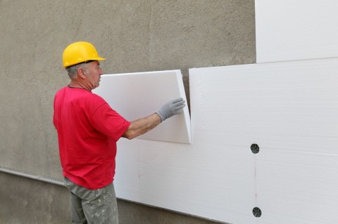 Since the foam does not allow air to pass through, it is not recommended to insulate the walls with it in residential premises