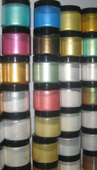 The range of pigments is extremely wide.