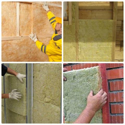 Mineral wool for wall insulation is considered the cheapest option.