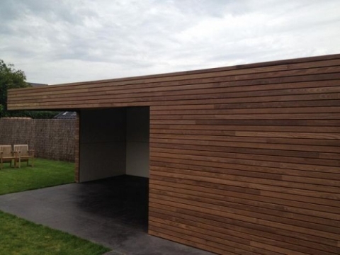 Thermo-wood exterior