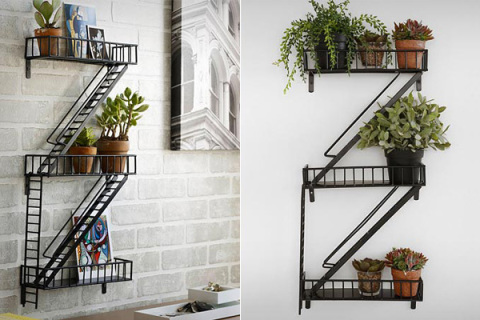 An image of a ladder for a shelf