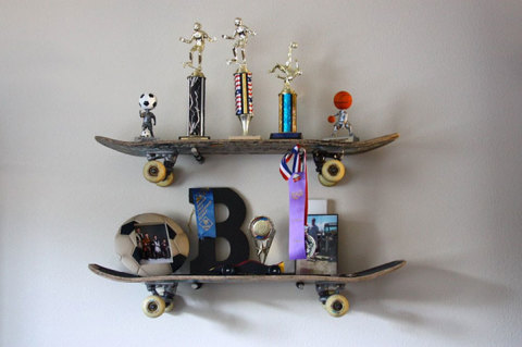 Skateboard Shelves