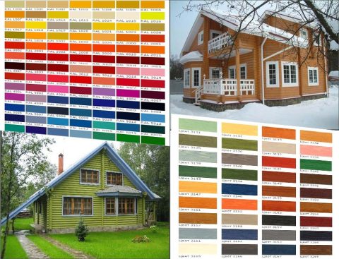 Choose the color of the facade of the house