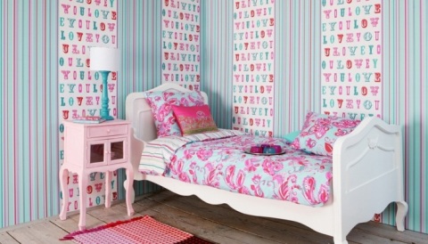 Children's wallpaper non-woven and their features.