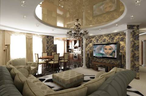 Classic style living room