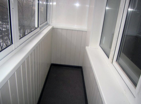 PVC balcony trim