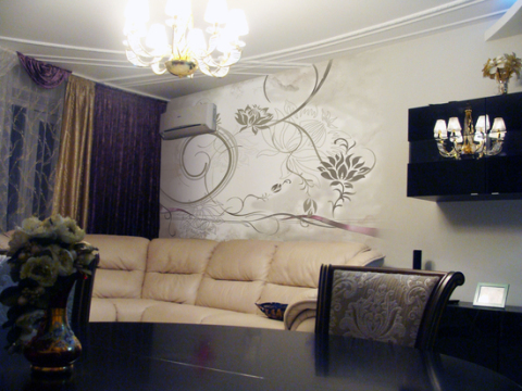 Wall painting color scheme design for living room