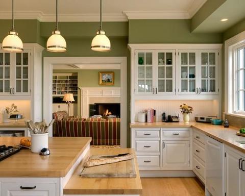 Rules for choosing a color scheme for kitchen walls