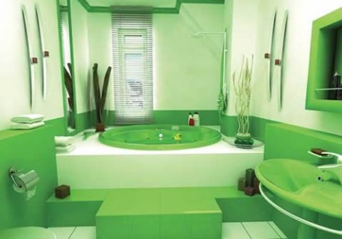 Bathroom interior