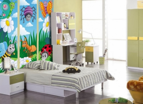 Self-adhesive film in the decoration of the children's room