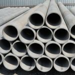 Asbestos cement pipes