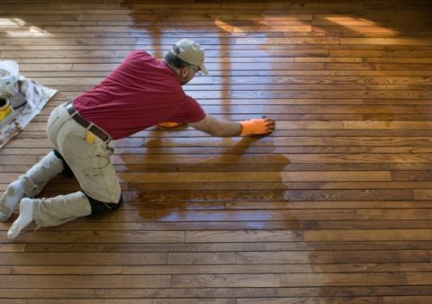 Impregnation of the flooring: painstaking do-it-yourself work