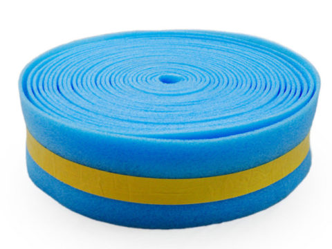 Damper tape. Material - foamed polyethylene