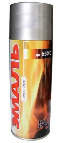 Silicone paint aerosol heat-resistant